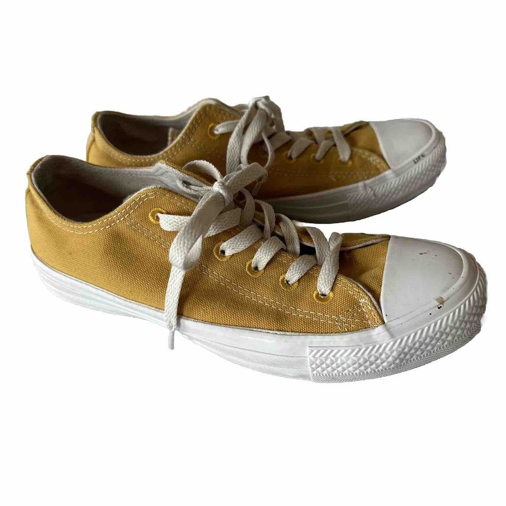 Converse All Star Renew Men 5/ Women 7 Saffron Yellow Low Chuck Taylor